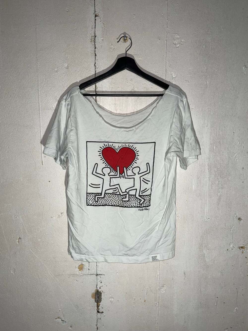 Uniqlo x Keith Haring 1st Major Exhibition October 1982 Art T-Shirt